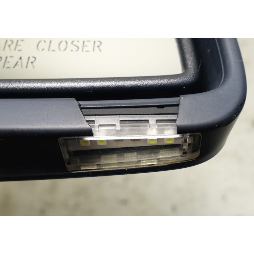 Damaged BMW E60 E61 Right Power Fold Side Mirror Monaco Blue OE 08-09 5-Series