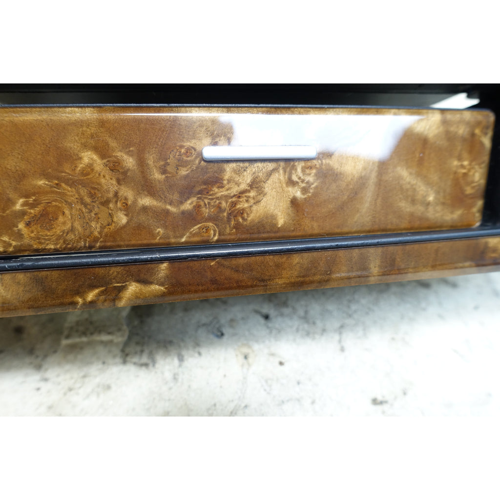 BMW E60 E61 Front Dash Lower MASK Wood Trim Ashtray Light Poplar OEM 2008-2010