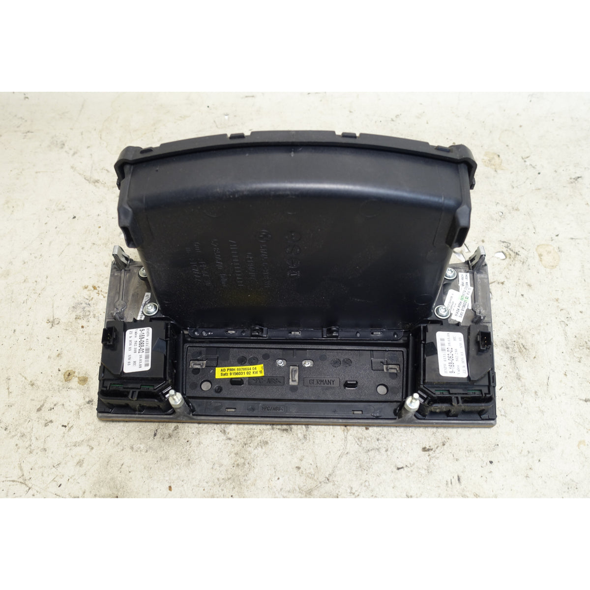 BMW E60 E61 Front Dash Lower MASK Wood Trim Ashtray Light Poplar OEM 2008-2010