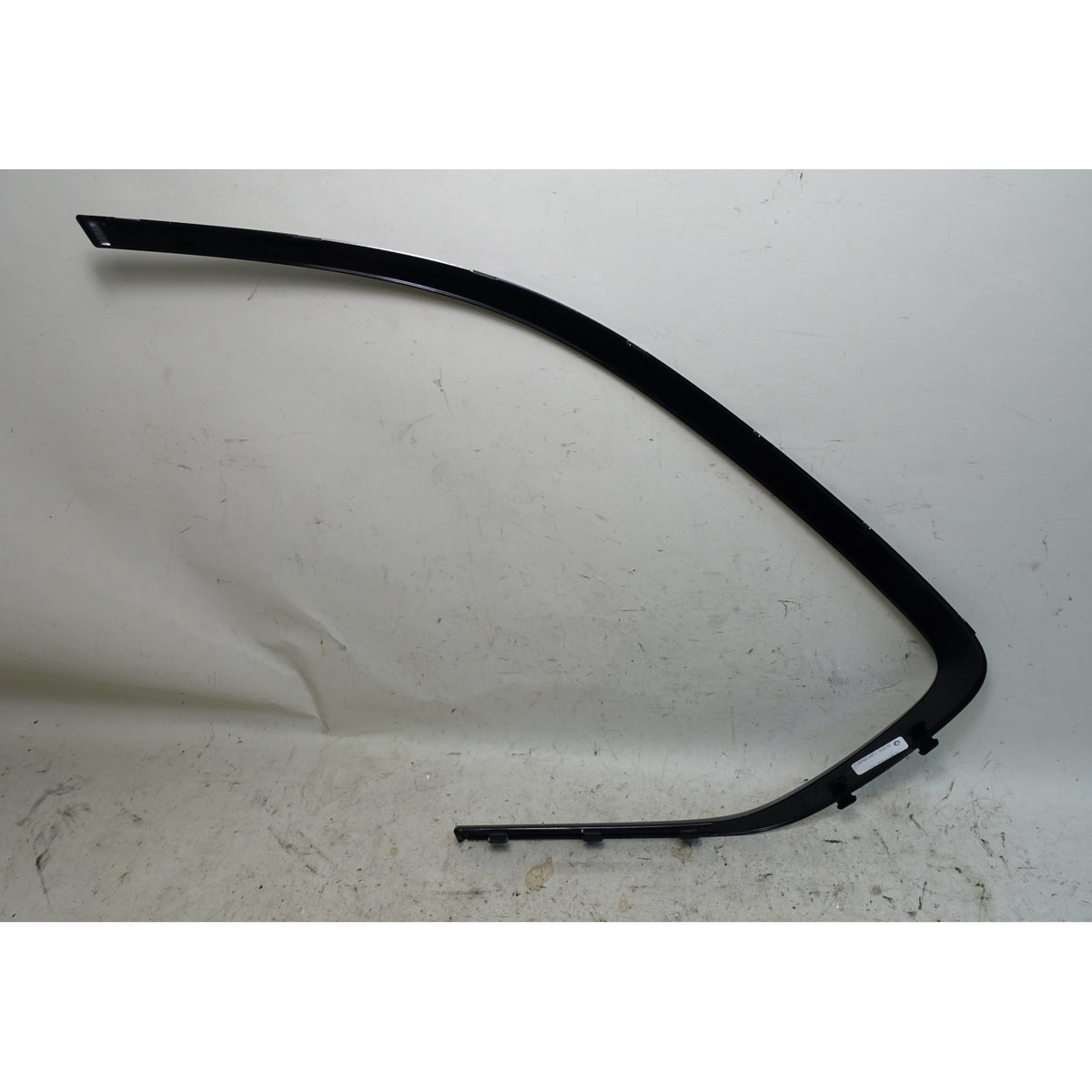 BMW F15 X5 Right Rear Window Trim Gloss Black Hofmeister Kink OEM 2014-2016
