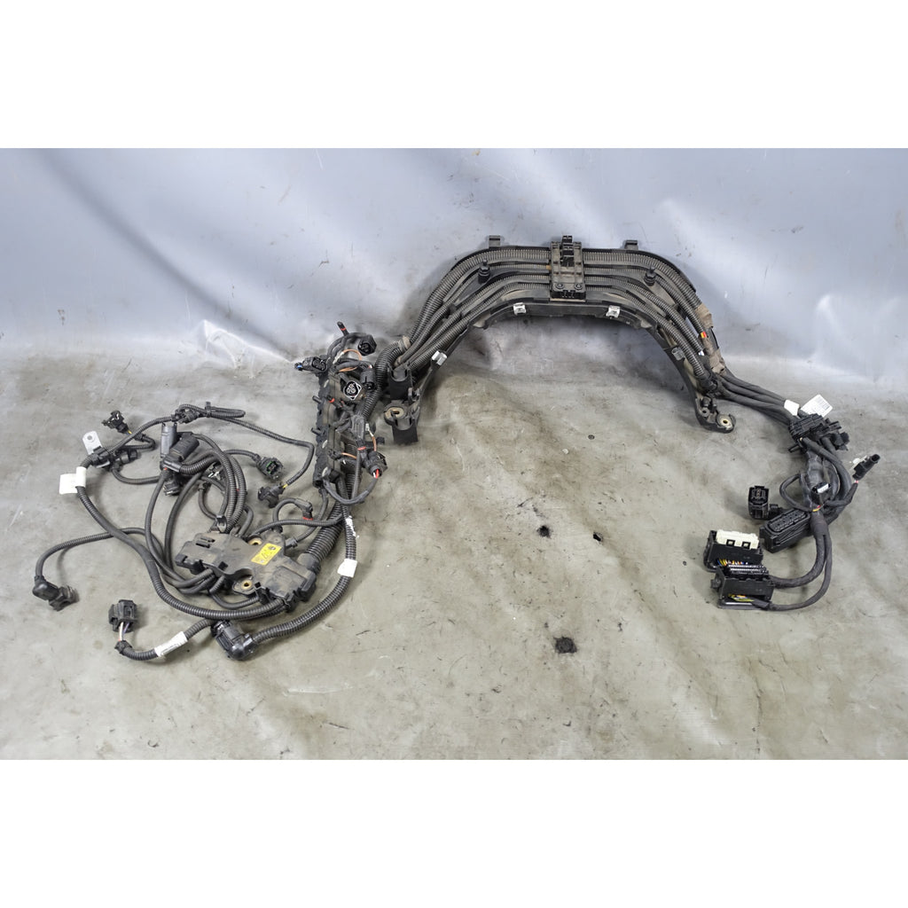 BMW F15 X5 F16 X6 50iX N63N Bank 2 Left Cyl 5-8 Engine Wiring Harness 2014-2015