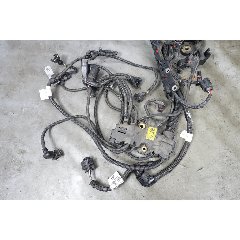 BMW F15 X5 F16 X6 50iX N63N Bank 2 Left Cyl 5-8 Engine Wiring Harness 2014-2015