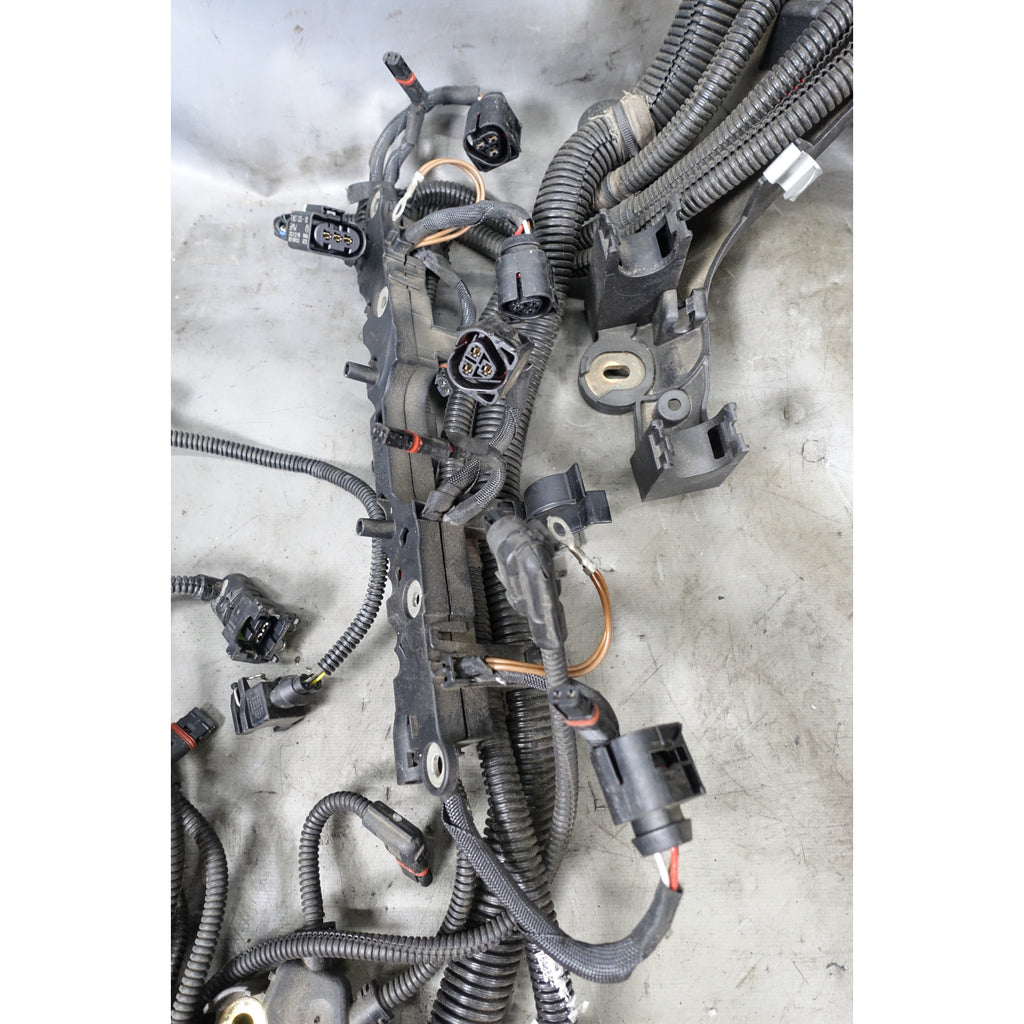 BMW F15 X5 F16 X6 50iX N63N Bank 2 Left Cyl 5-8 Engine Wiring Harness 2014-2015