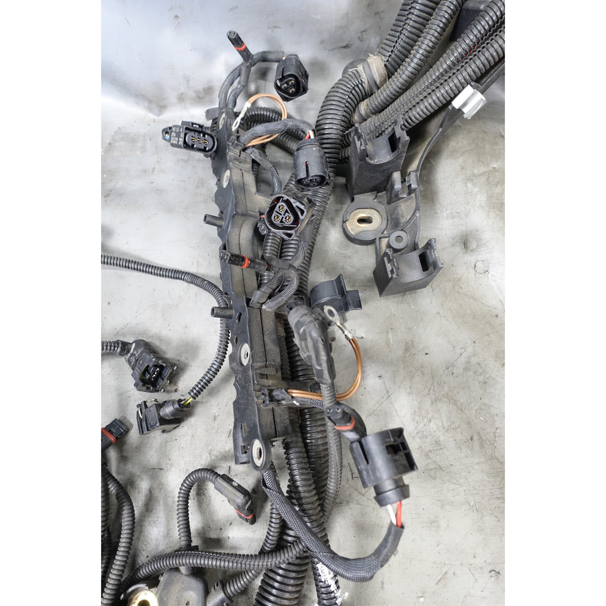 BMW F15 X5 F16 X6 50iX N63N Bank 2 Left Cyl 5-8 Engine Wiring Harness 2014-2015