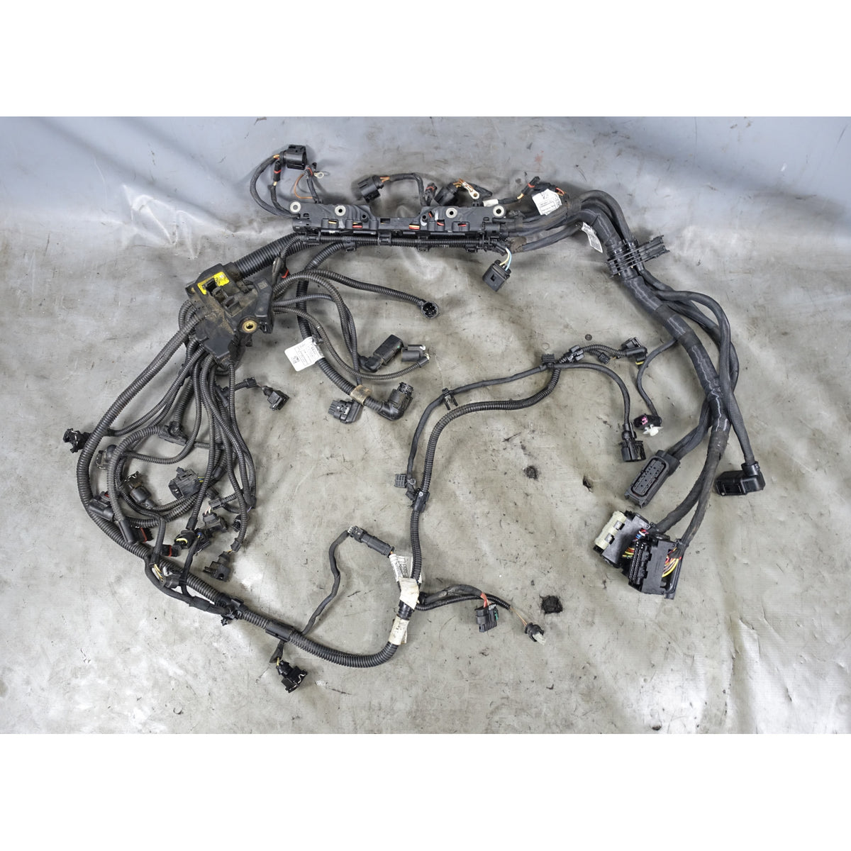 BMW F15 X5 F16 X6 50iX N63N Bank 1 Right Cyl 1-4 Engine Wiring Harness 2014-2015