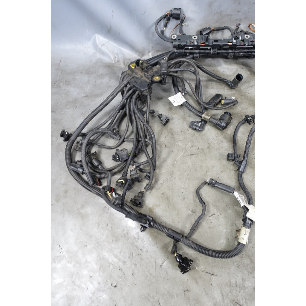 BMW F15 X5 F16 X6 50iX N63N Bank 1 Right Cyl 1-4 Engine Wiring Harness 2014-2015