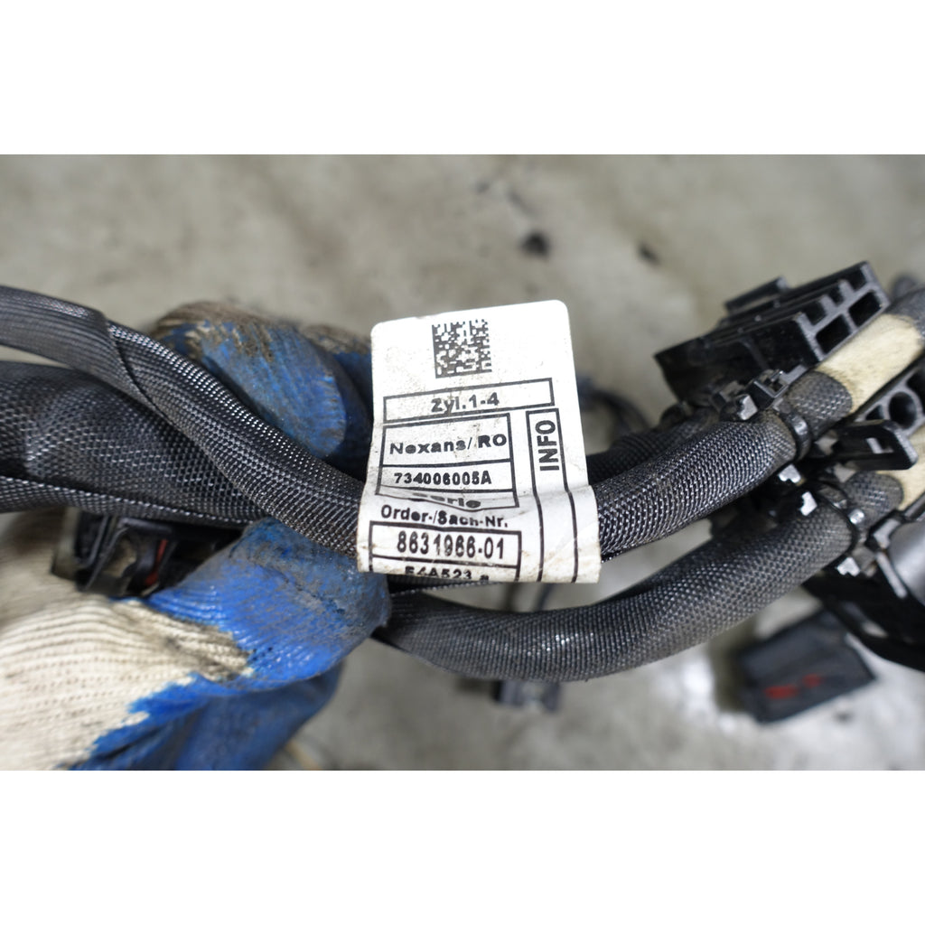 BMW F15 X5 F16 X6 50iX N63N Bank 1 Right Cyl 1-4 Engine Wiring Harness 2014-2015
