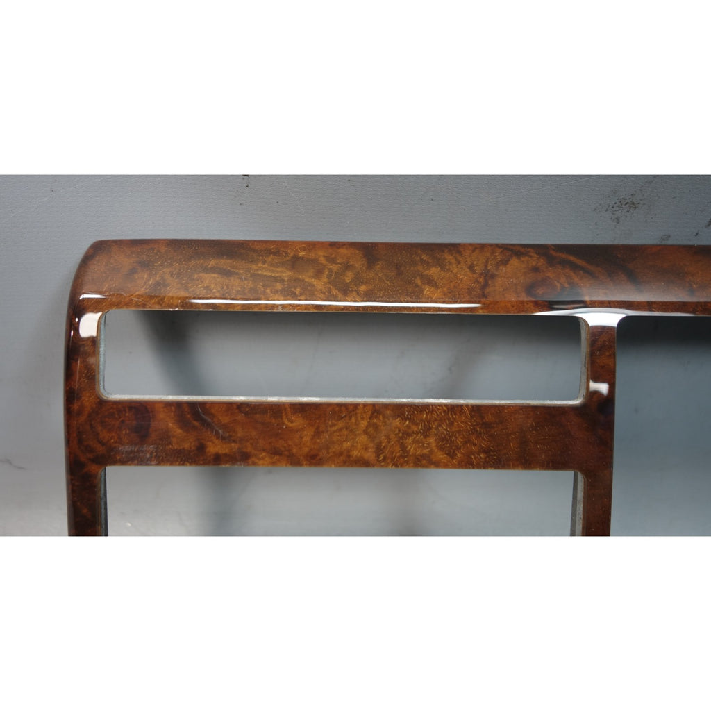 BMW E38 7-Series OBC Navigation Display Screen Wood Trim Walnut Root 1995-2000