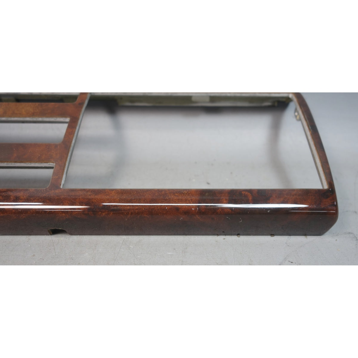 BMW E38 7-Series OBC Navigation Display Screen Wood Trim Walnut Root 1995-2000