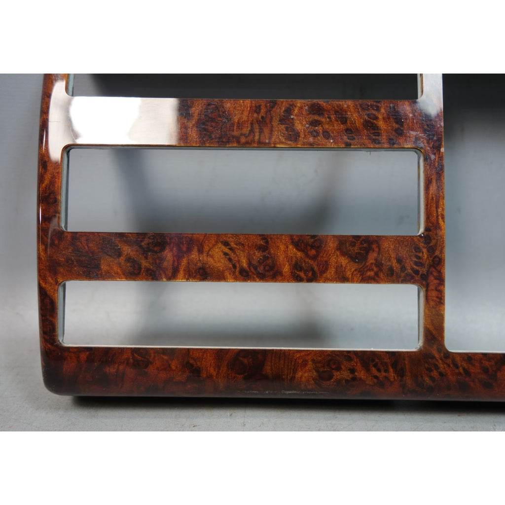 BMW E38 7-Series OBC Navigation Display Screen Wood Trim Vavona 1995-2000