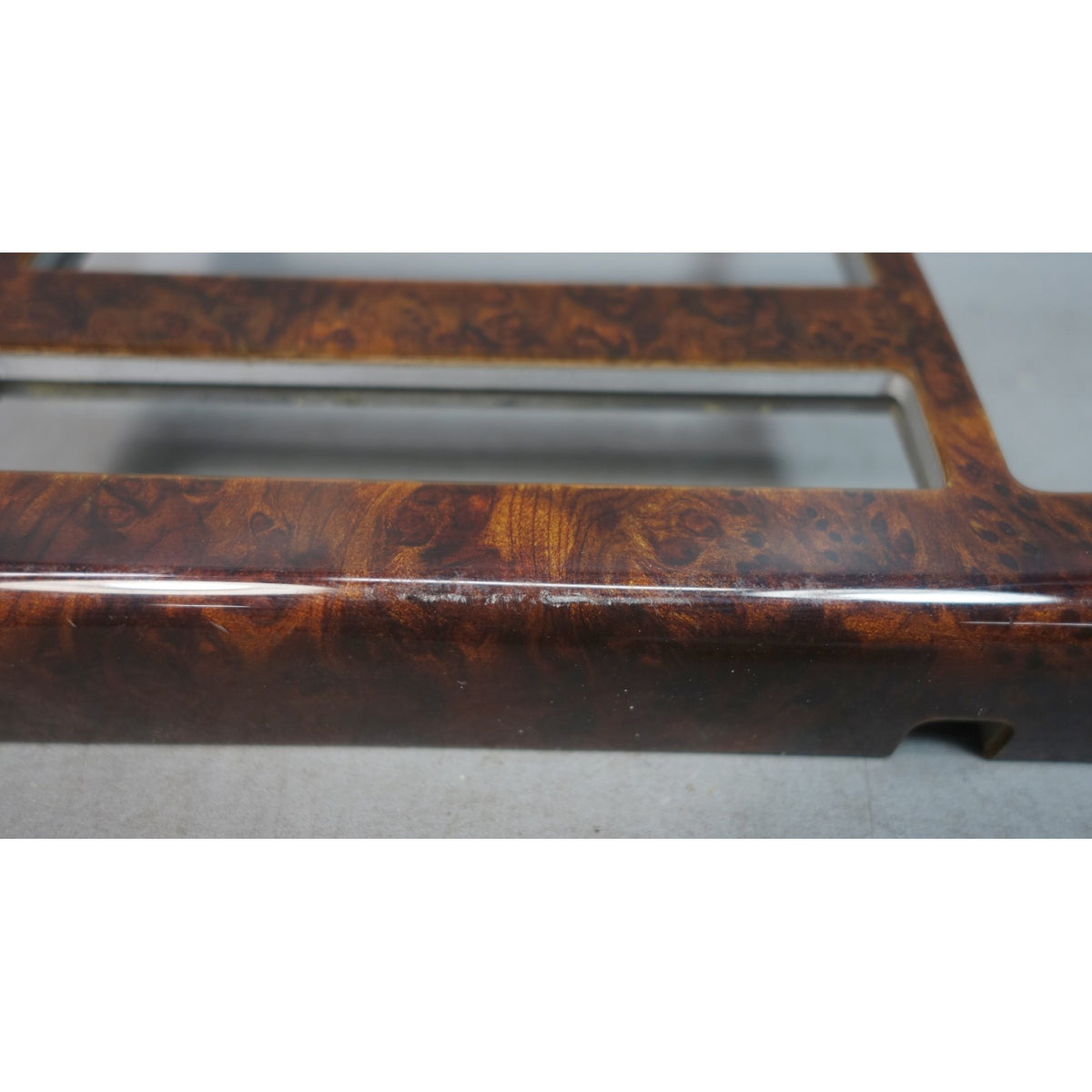 BMW E38 7-Series OBC Navigation Display Screen Wood Trim Vavona 1995-2000