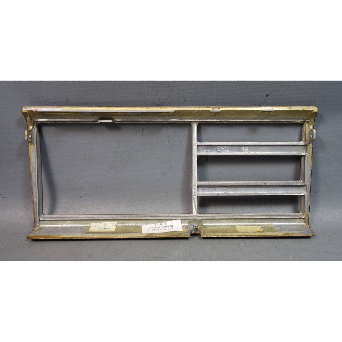 BMW E38 7-Series OBC Navigation Display Screen Wood Trim Vavona 1995-2000