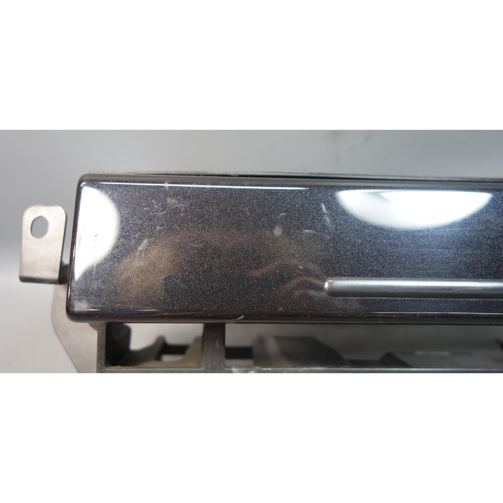 97-03 BMW 5-Series Radio Bracket Carrier w/ Piano Black Wood Trim Cover OEM