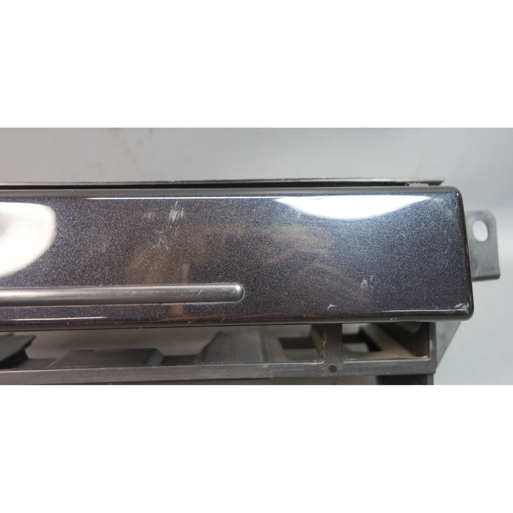 97-03 BMW 5-Series Radio Bracket Carrier w/ Piano Black Wood Trim Cover OEM