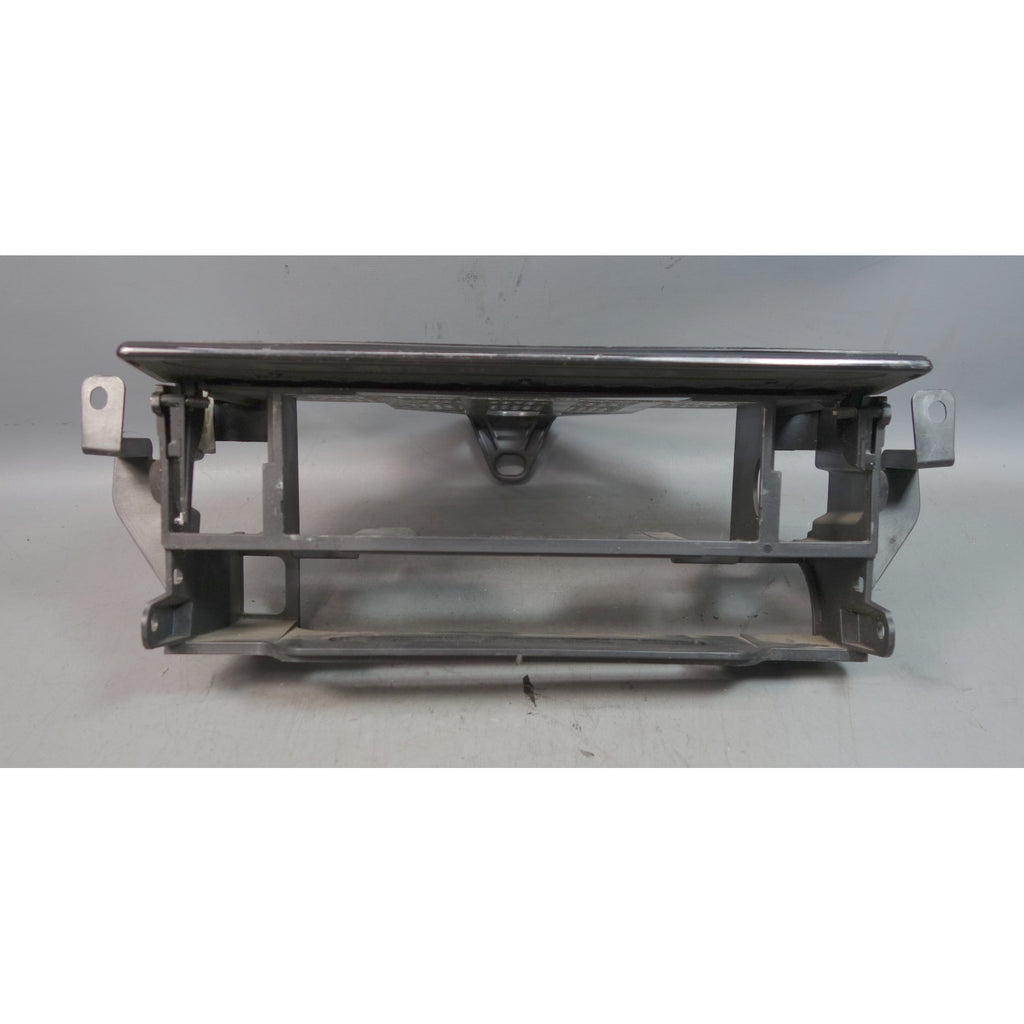 97-03 BMW 5-Series Radio Bracket Carrier w/ Piano Black Wood Trim Cover OEM