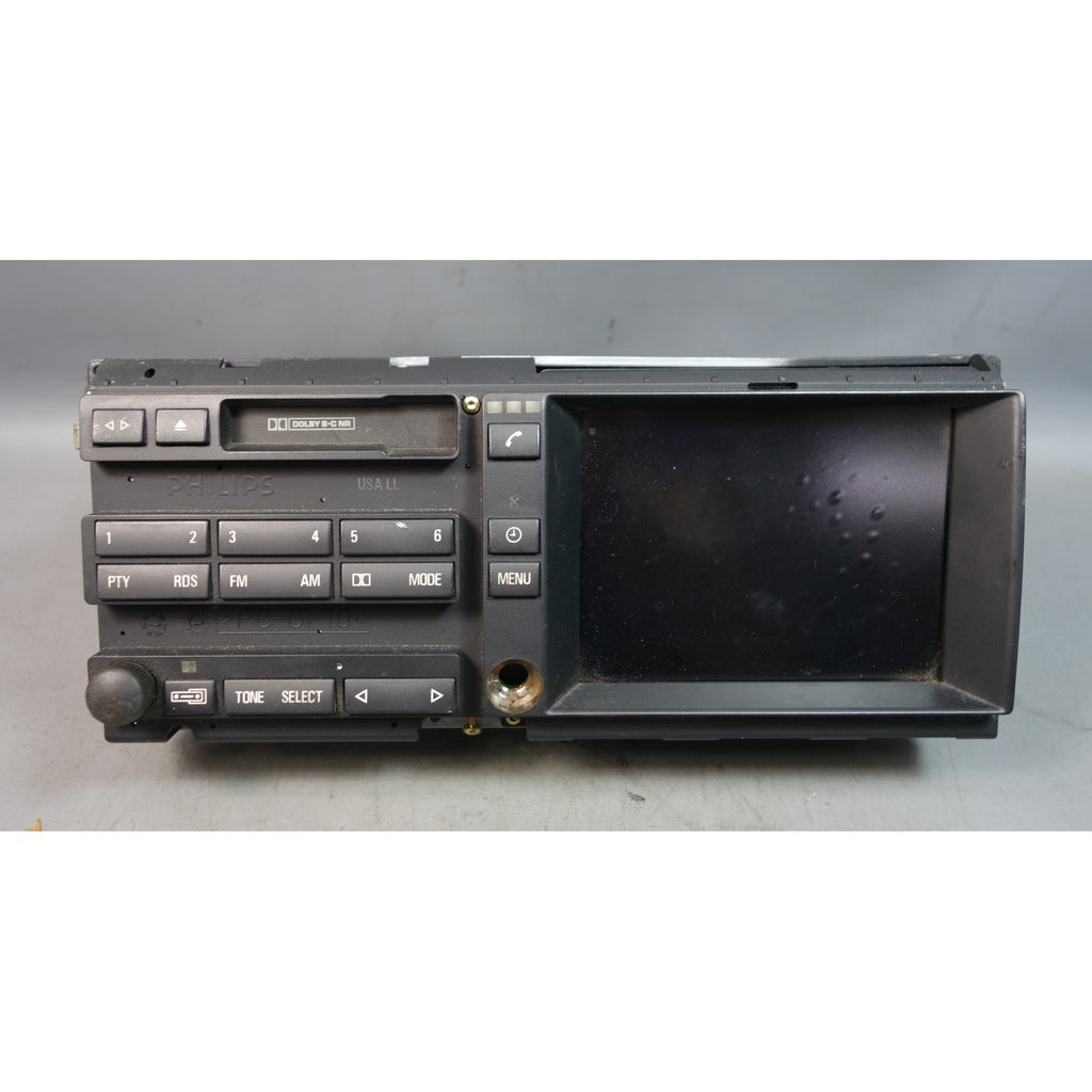 99-01 BMW E39 E38 Navigation Console Screen Tape Radio OEM 8374914 *FOR PARTS*