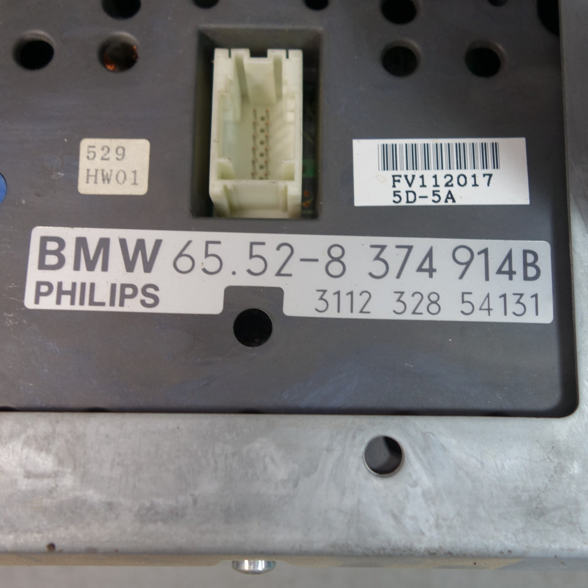99-01 BMW E39 E38 Navigation Console Screen Tape Radio OEM 8374914 *FOR PARTS*