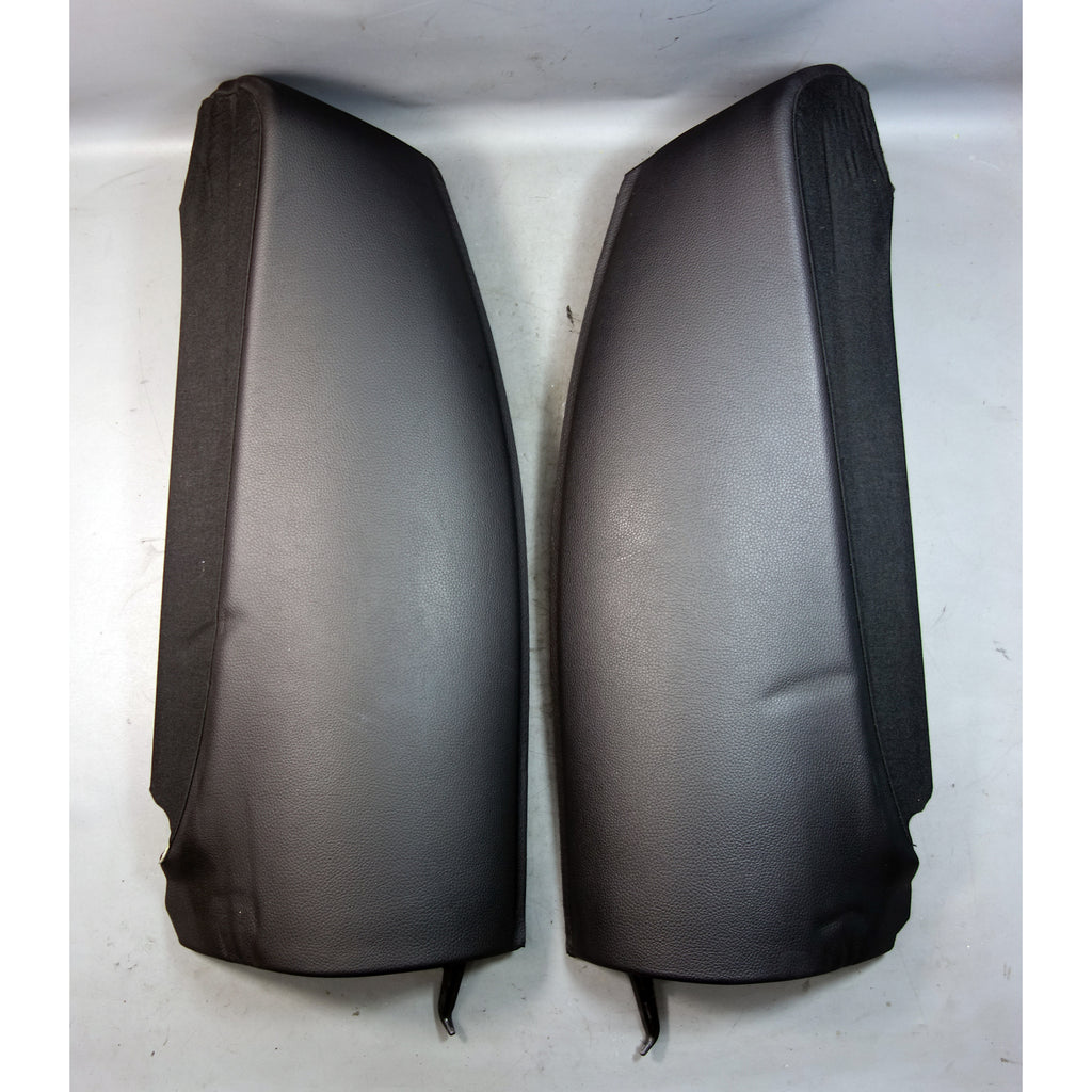 Damaged 17-23 BMW G30 5-Series Rear Seat Side Bolster Pair Black Dakota Leather