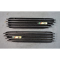 01-06 BMW E46 M3 Front Side Fender Grille Vent Pair Carbon Fiber Aftermarket