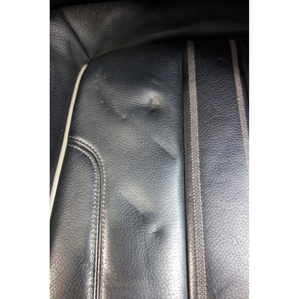 Damaged 17-23 BMW G30 5-Series Front Sport Seat Pair Black Leather Exclusive OEM