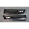 2001-2006 BMW E46 ///M M3 Front Side Fender Cowl Grille Vent Pair Chrome OEM