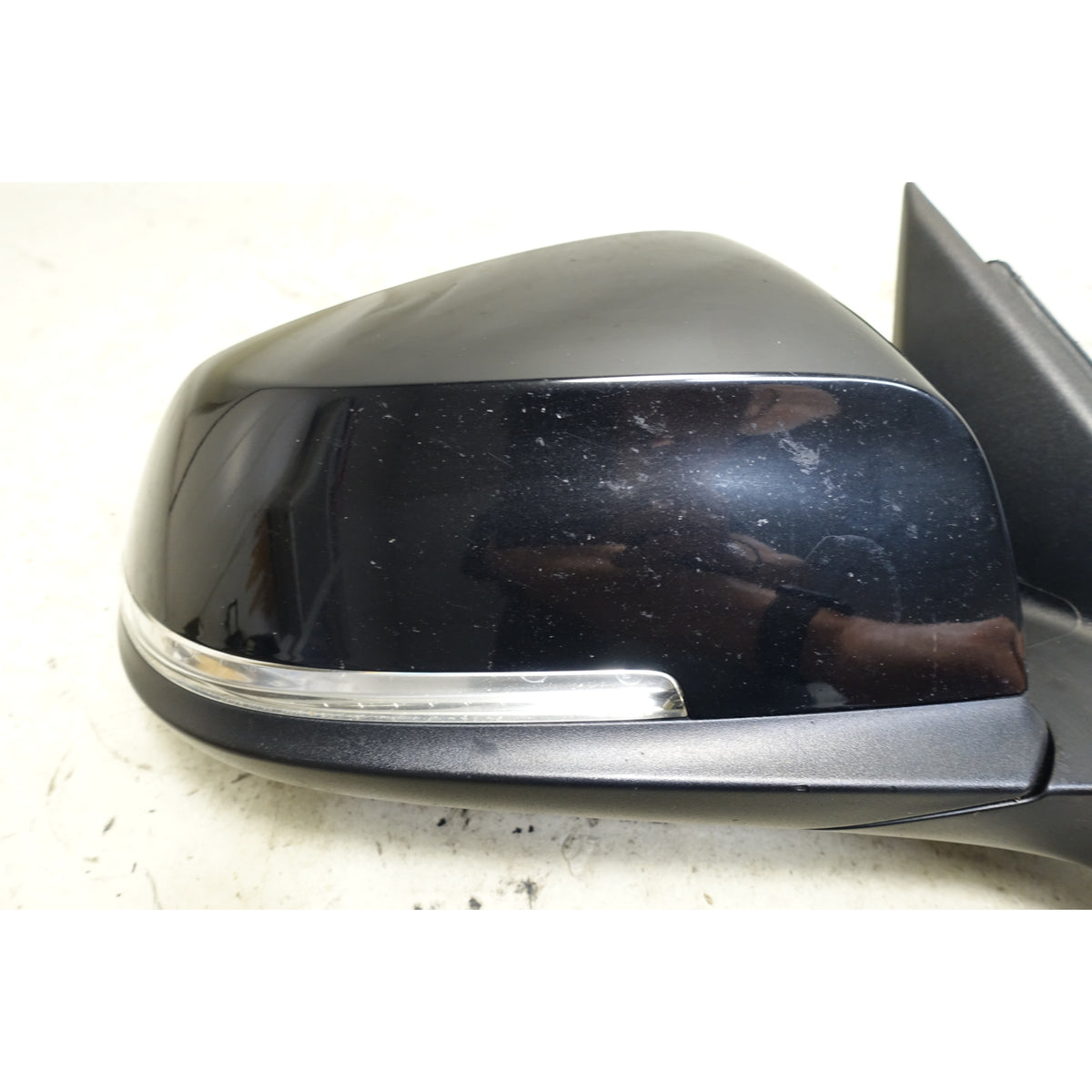 BMW F30 F31 3-Series Right Side Mirror Power Fold Black Sapphire OEM 2013-2016