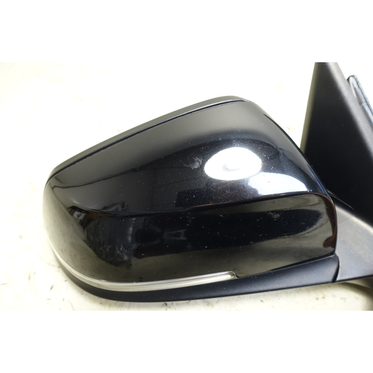 BMW F30 F31 3-Series Right Side Mirror Power Fold Black Sapphire OEM 2013-2016