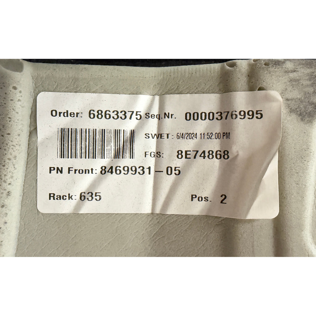 BMW G87 M2 Floor Covering Carpet Set Anthracite Black Manual OEM 2023-2026