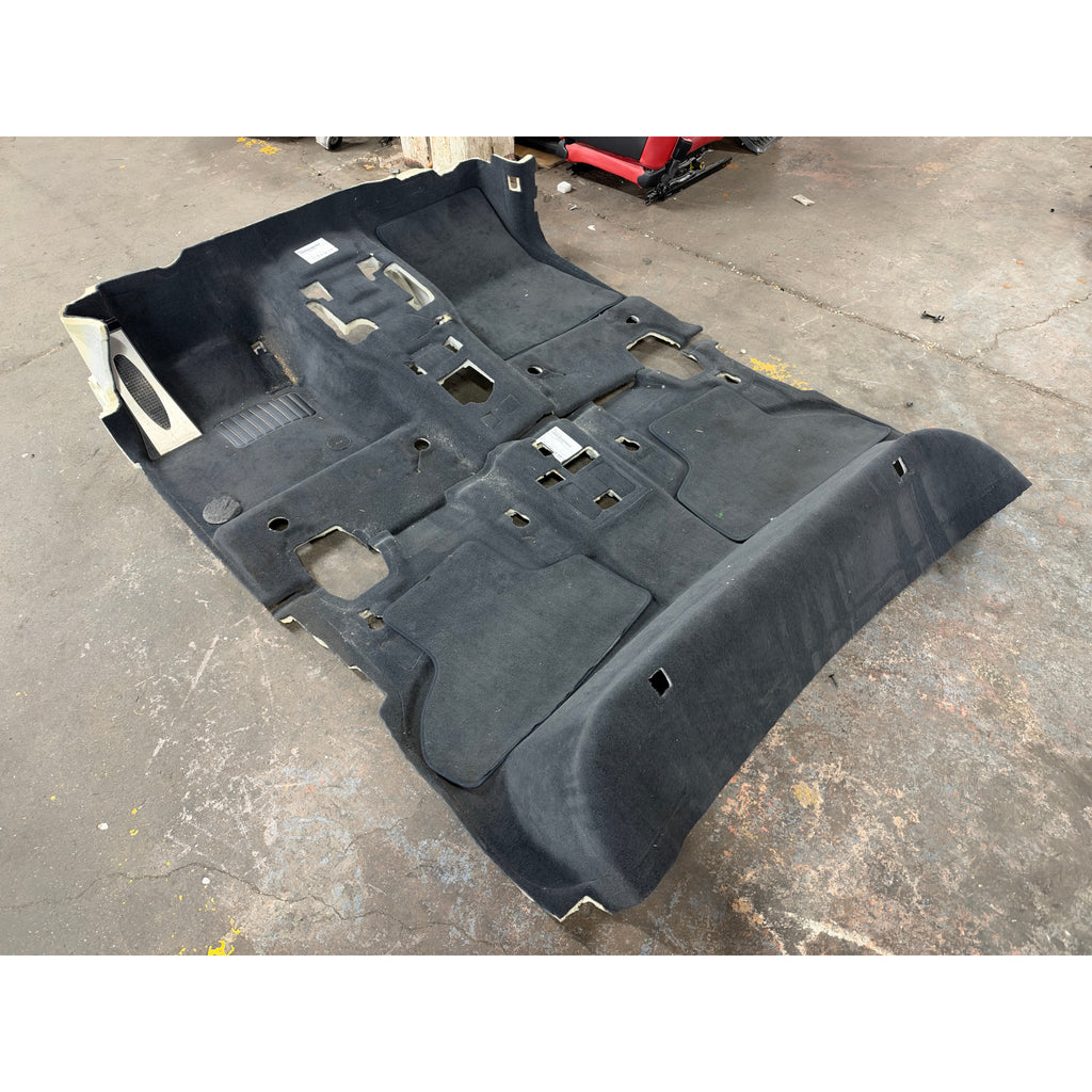 BMW F15 X5 Carpet Pair Floor Covering Set Anthracite Black M Sport OEM 2014-2018