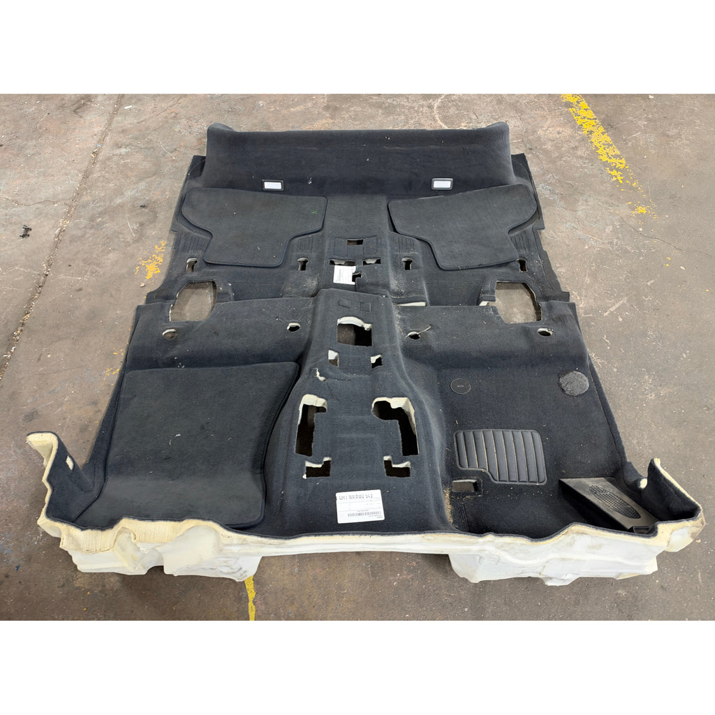 BMW F15 X5 Carpet Pair Floor Covering Set Anthracite Black M Sport OEM 2014-2018