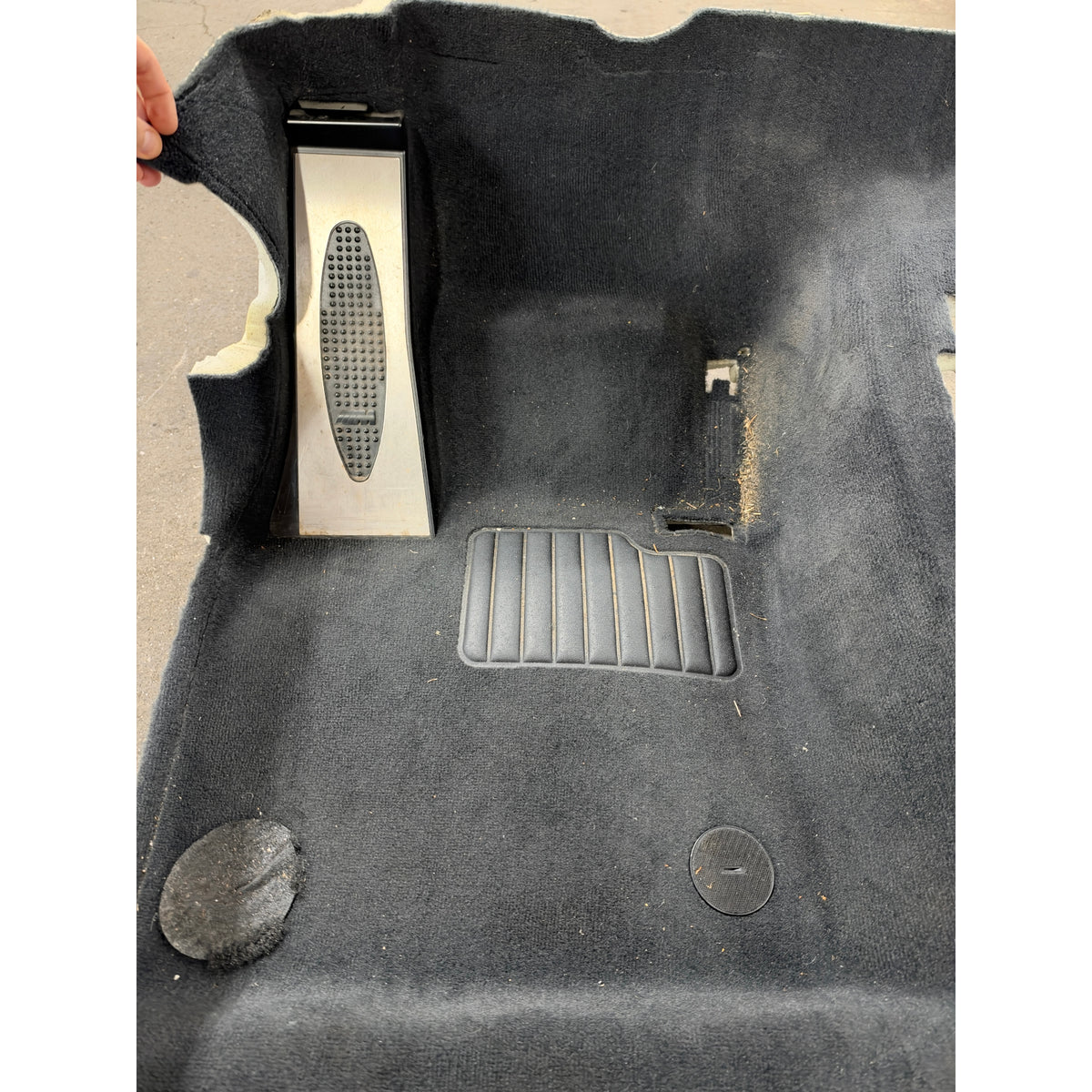 BMW F15 X5 Carpet Pair Floor Covering Set Anthracite Black M Sport OEM 2014-2018
