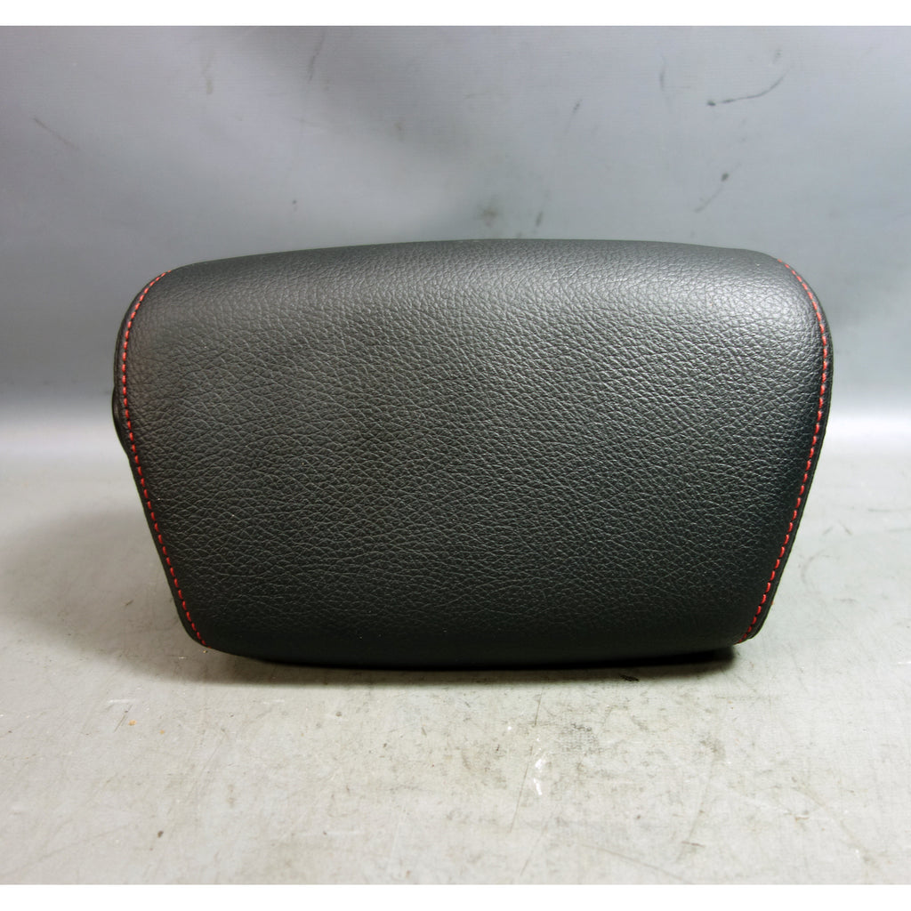 BMW F30 F31 3 Series Rear Center Headrest Black Leather Red Stitch Sport Line OE