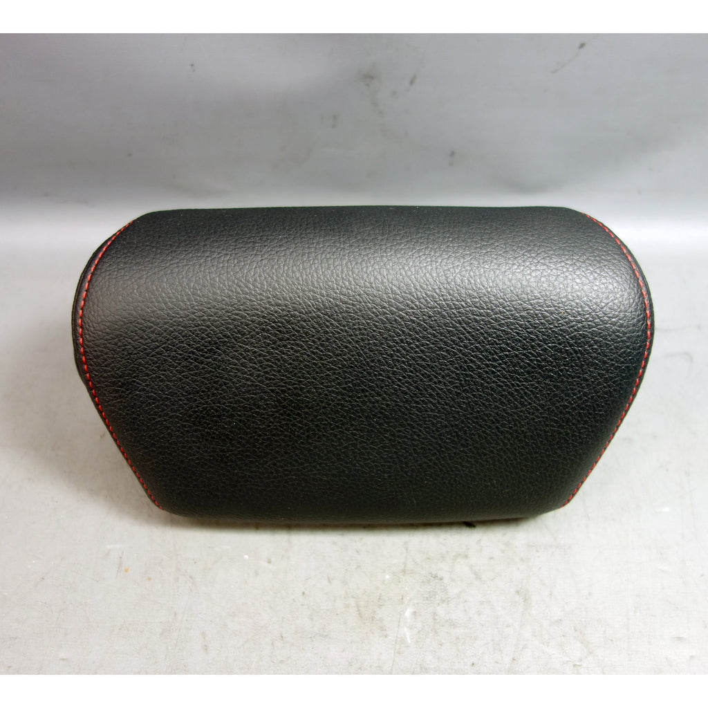 BMW F30 F31 3 Series Rear Center Headrest Black Leather Red Stitch Sport Line OE
