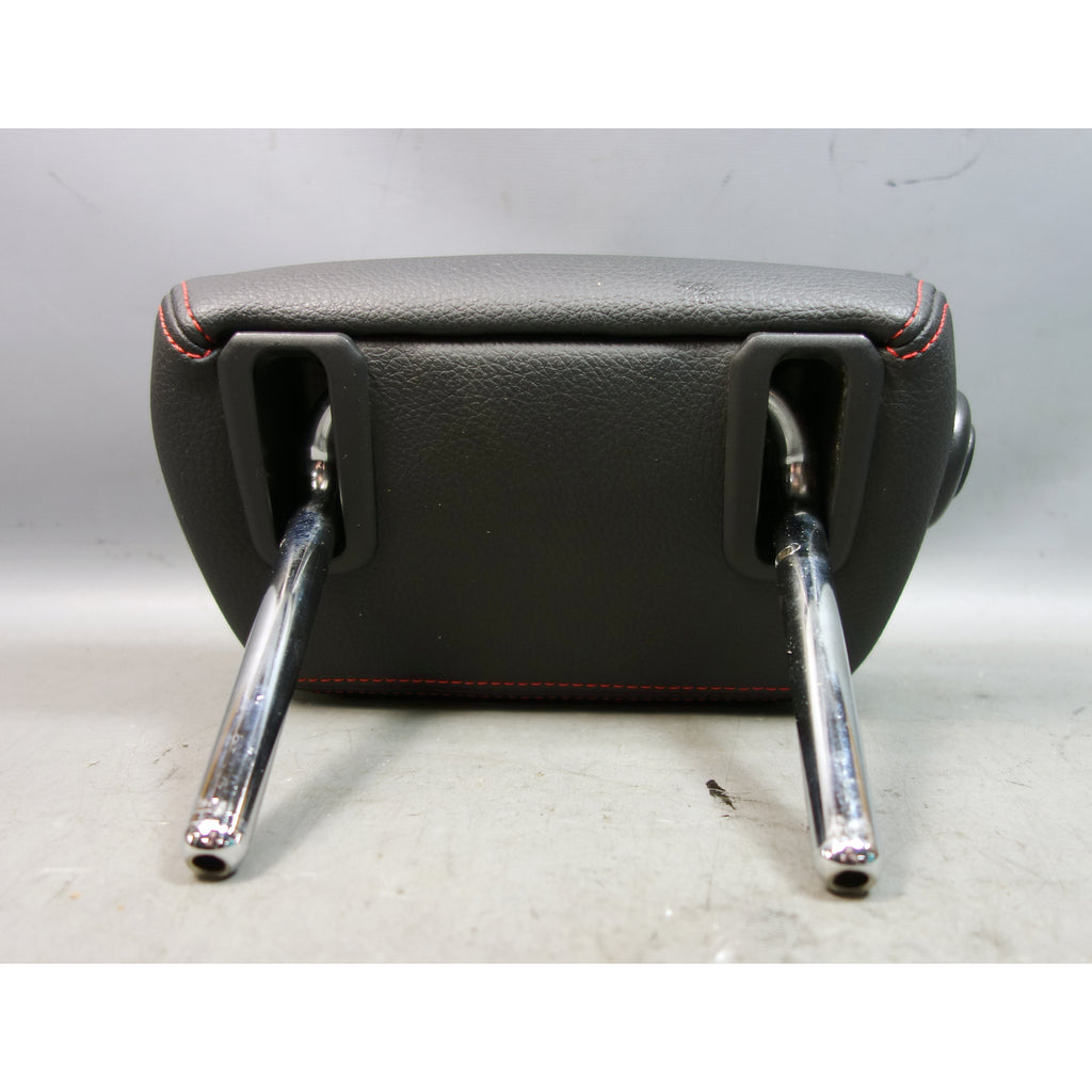 BMW F30 F31 3 Series Rear Center Headrest Black Leather Red Stitch Sport Line OE