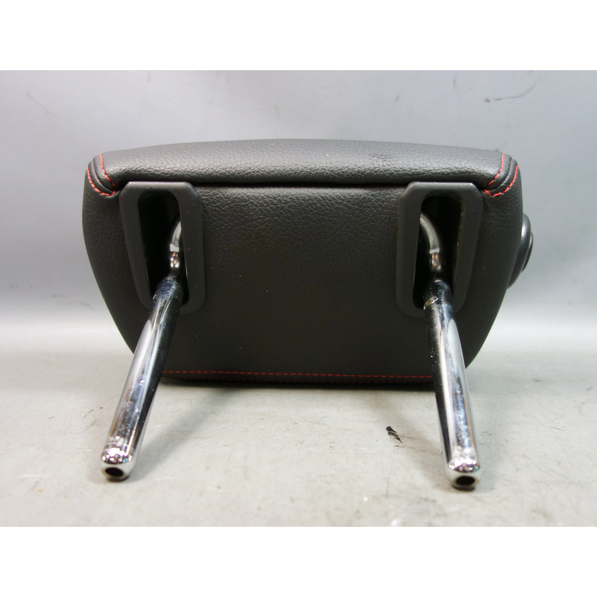 BMW F30 F31 3 Series Rear Center Headrest Black Leather Red Stitch Sport Line OE