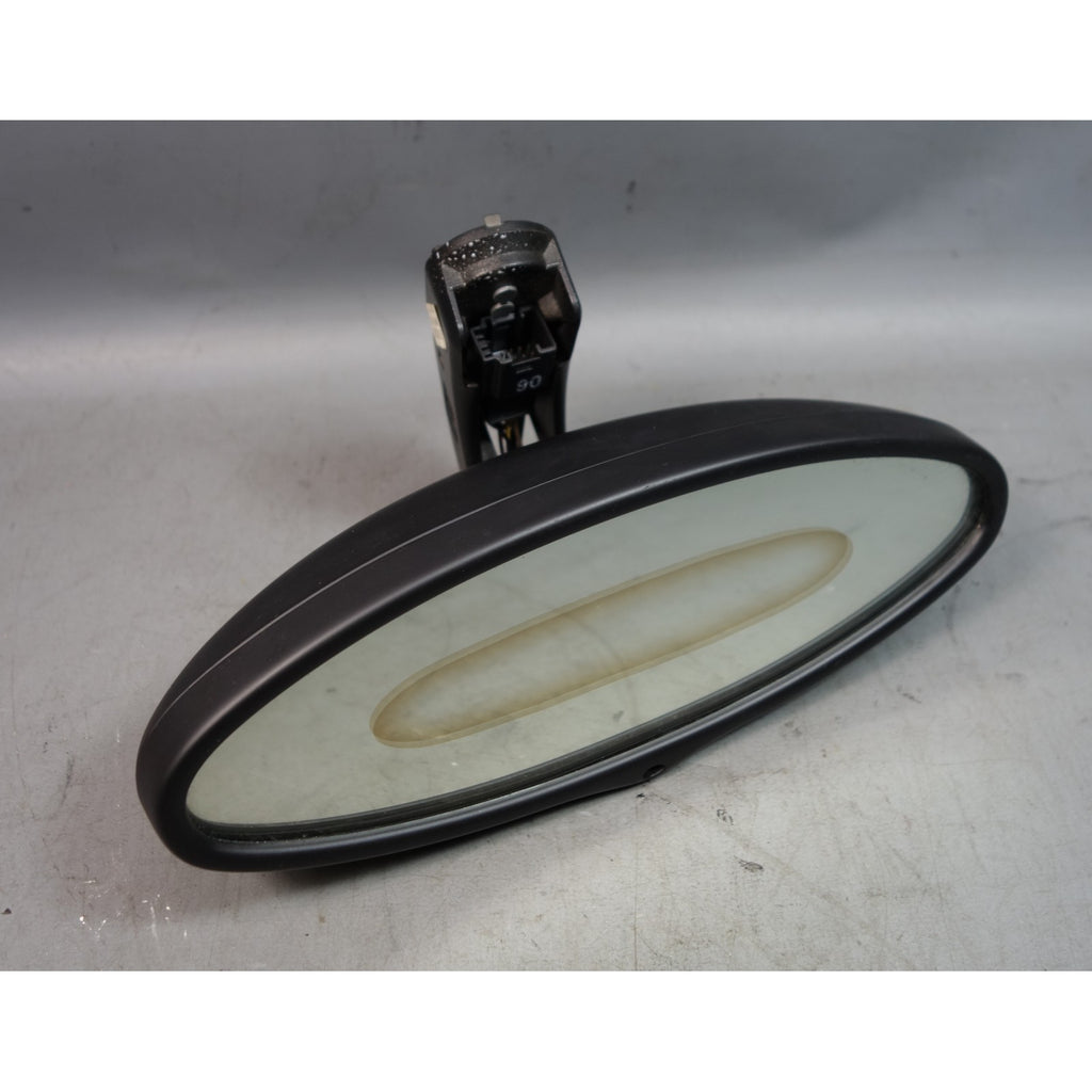 01-08 BMW E46 M3 Z4 M Coupe Oval Rearview Mirror Dimming OEM 9142225 *Damaged*