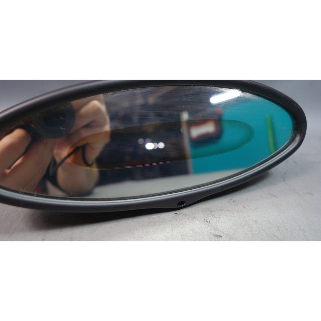 01-08 BMW E46 M3 Z4 M Coupe Oval Rearview Mirror Dimming OEM 9142225 *Damaged*