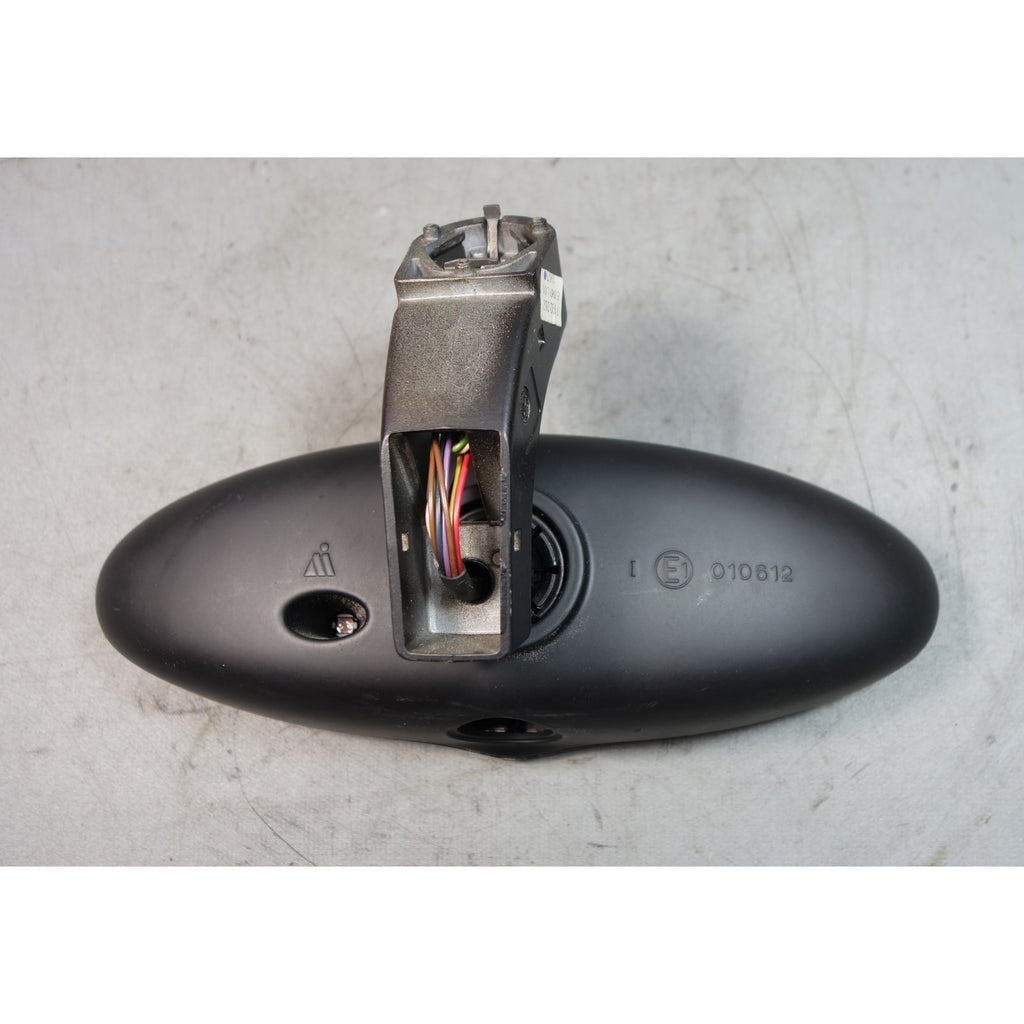01-08 BMW E46 M3 Z4 M Coupe Oval Rearview Mirror Dimming OEM 9142225 *Damaged*