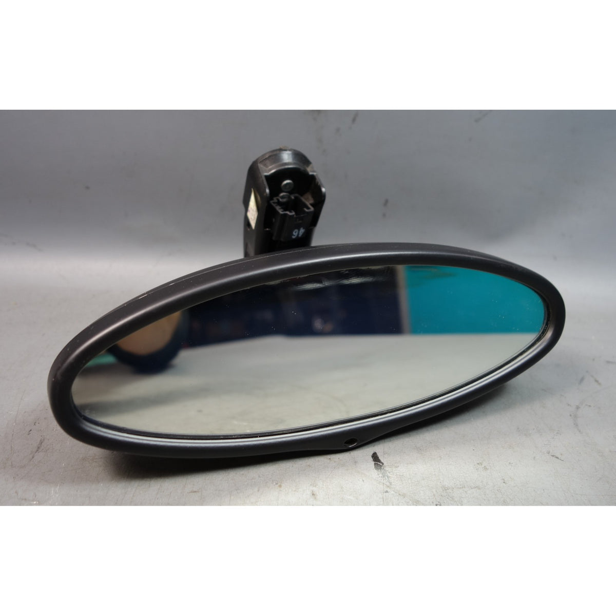 01-08 BMW E46 M3 Z4 M Coupe Oval Rearview Mirror Dimming OEM 51169142225 *Note*