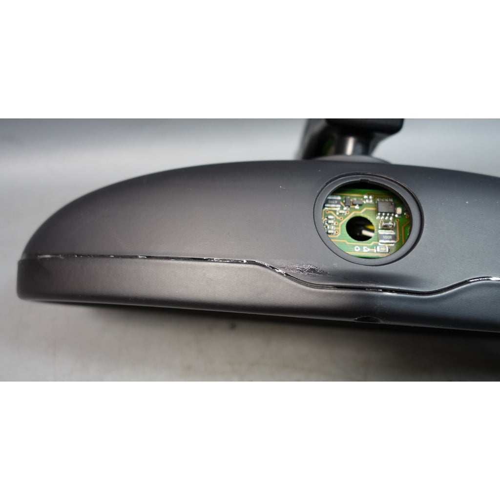 01-08 BMW E46 M3 Z4 M Coupe Oval Rearview Mirror Dimming OEM 51169142225 *Note*