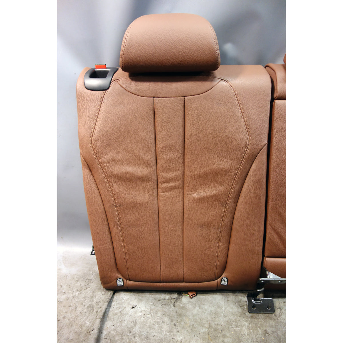 2014 BMW F15 X5 Rear Seat Backrest Cushion Terra Brown Dakota Leather OEM LCB8