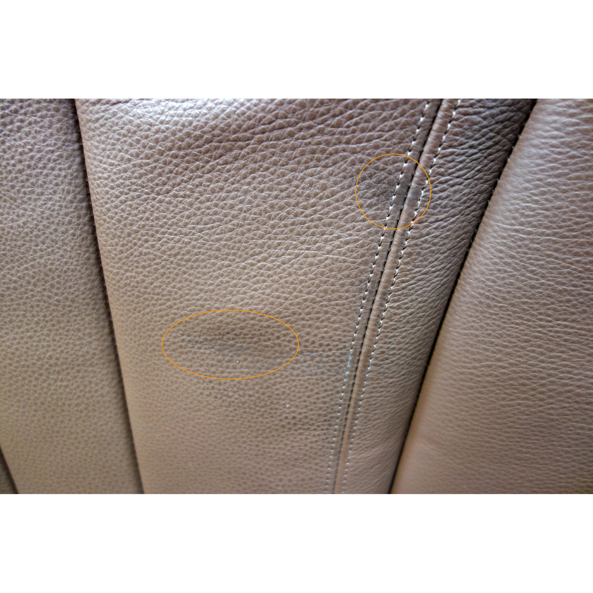 2014 BMW F15 X5 Rear Seat Backrest Cushion Terra Brown Dakota Leather OEM LCB8