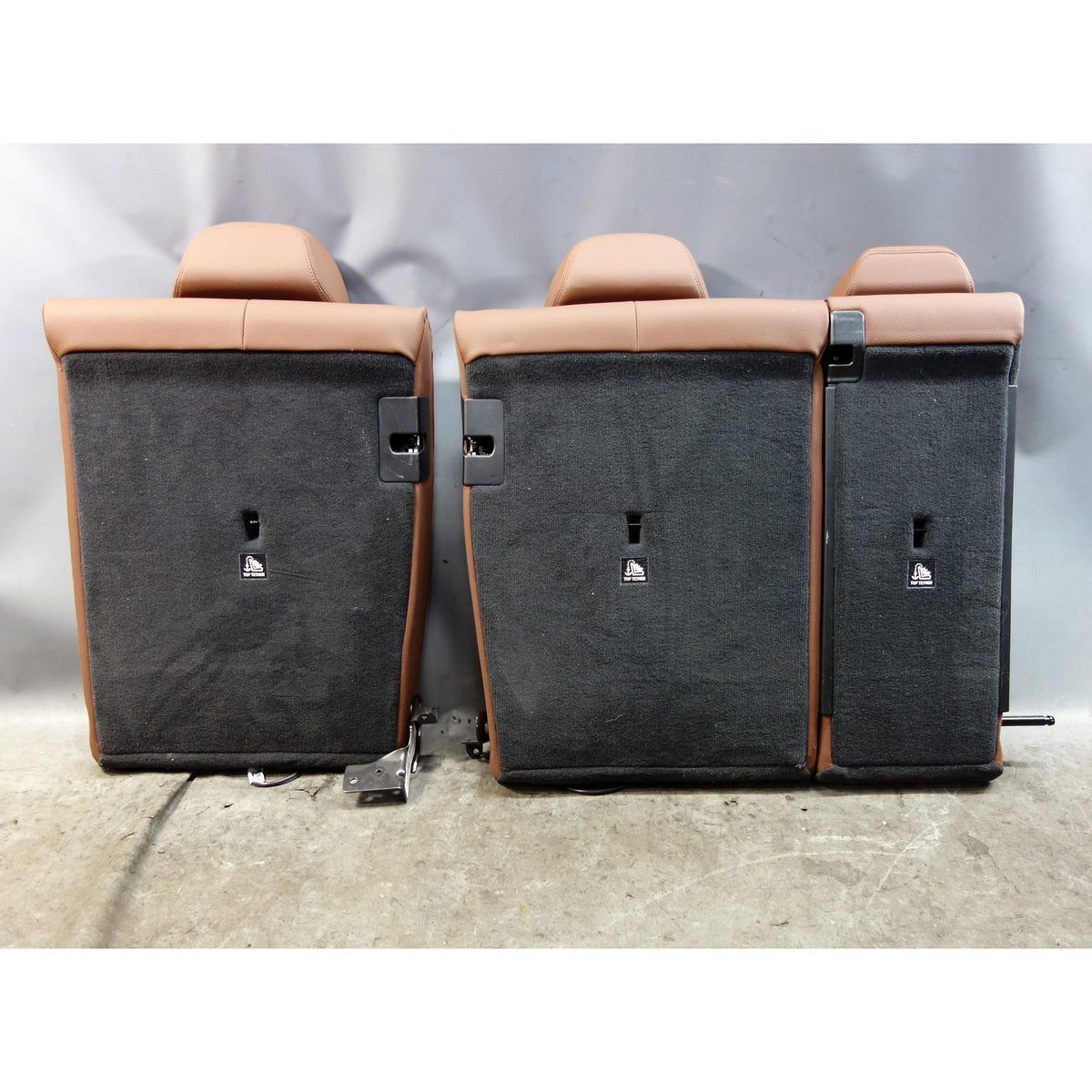 2014 BMW F15 X5 Rear Seat Backrest Cushion Terra Brown Dakota Leather OEM LCB8
