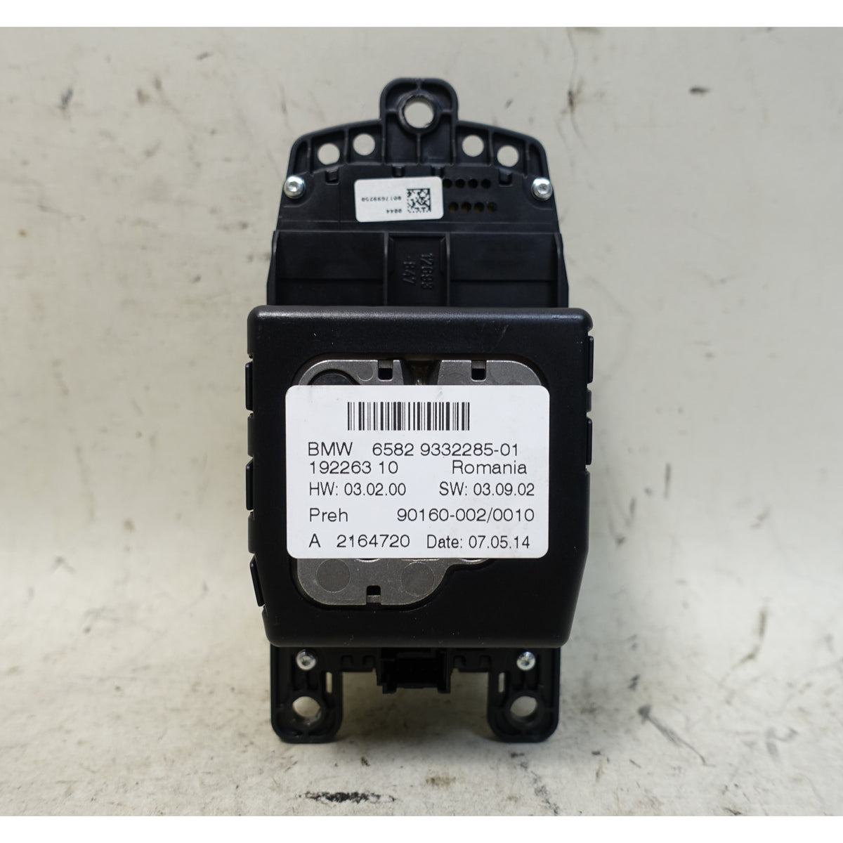BMW F30 F32 F10 F15 Center Console iDrive Touch Controller Knob OEM 2013-2014