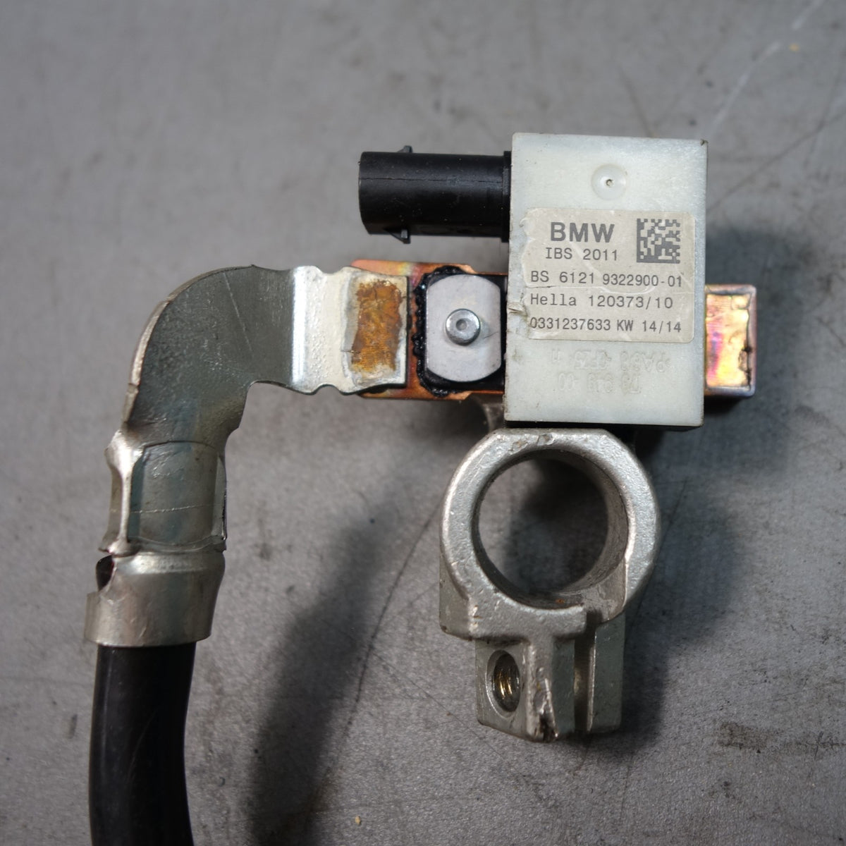 BMW F30 F32 F22 F87 Negative Battery Ground Cable Terminal IBS 61219322900 OEM