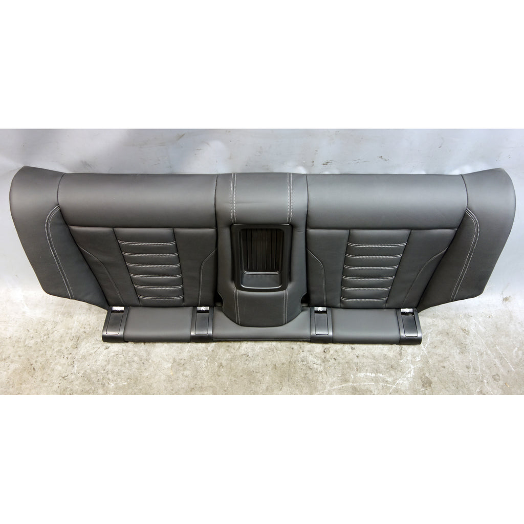 23-26 BMW M2 G87 OEM Rear Seat Bottom Cushion Black Vernasca Leather Grey Stitch