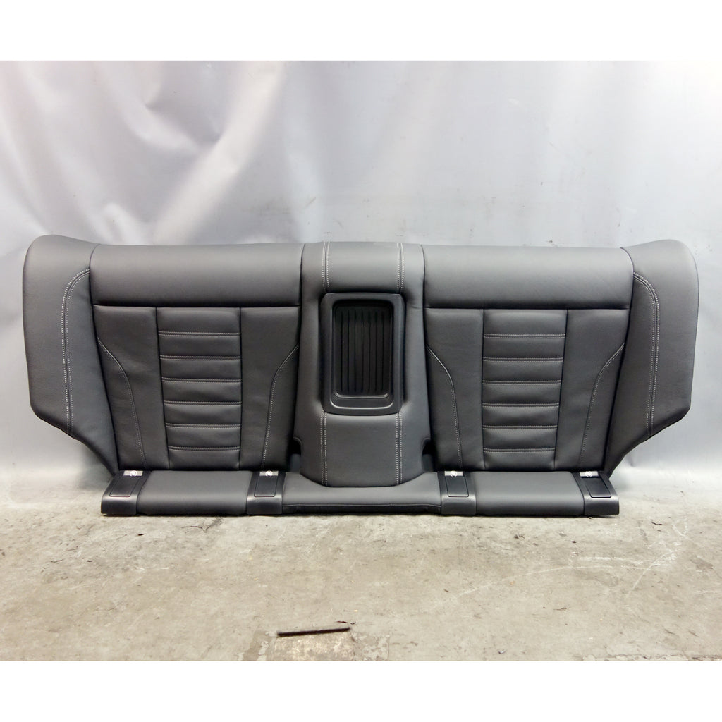23-26 BMW M2 G87 OEM Rear Seat Bottom Cushion Black Vernasca Leather Grey Stitch