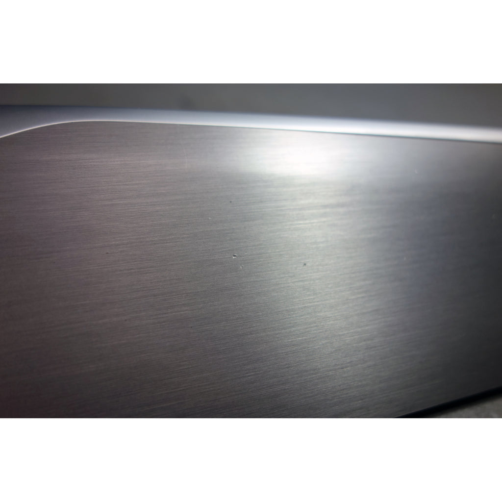 14-19 BMW F15 X5 Rear Door Panel Aluminum Finish Ground Trim W/ Door Handle OEM
