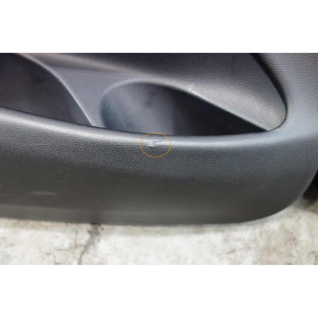 BMW X5 F15 OEM Front Door Panel Card Trim Pair Terra Brown Leather 2014-2018