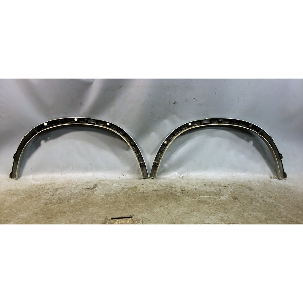 BMW X5 F15 M Sport OEM Rear Wheel Arch Trim Fender Flare Pair Silver 2014-2018
